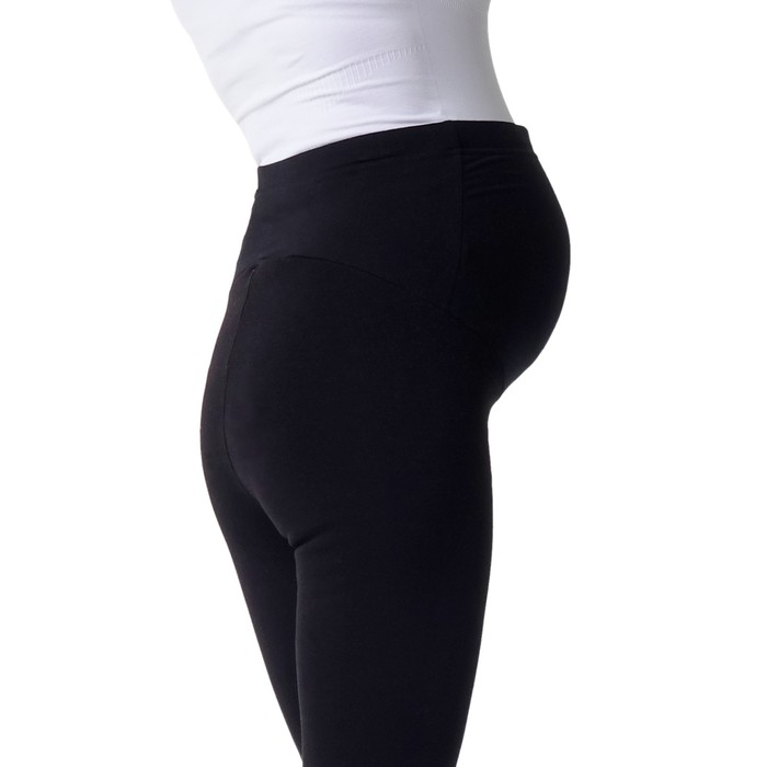 Легинсы для беременных цвет чёрный, р-р 44