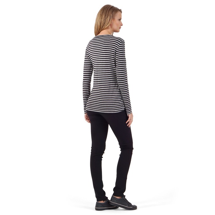 Лонгслив для беременных и кормящих цвет серый меланж , р-р 44