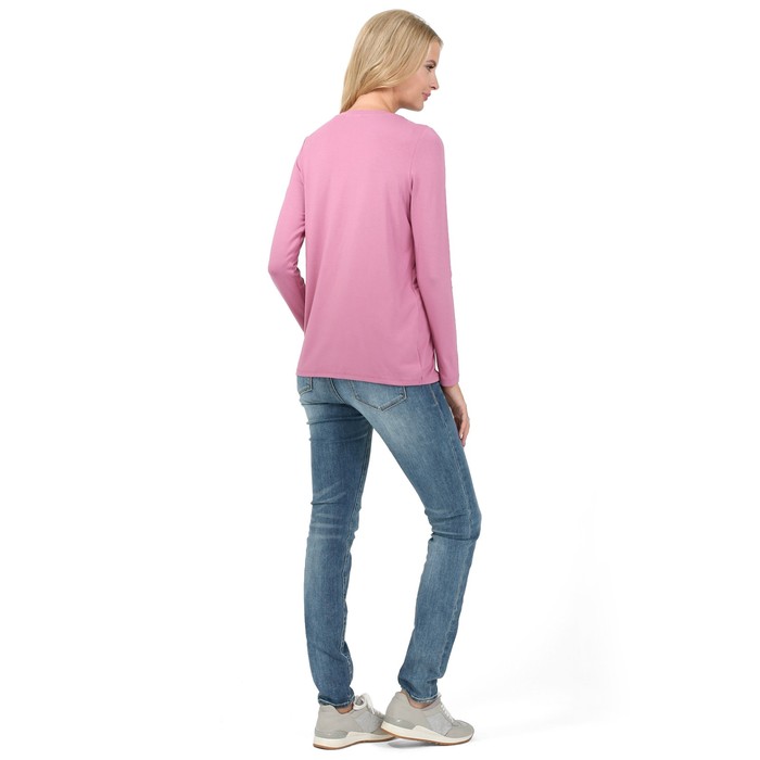 Лонгслив для беременных и кормящих цвет сухая роза, р-р 42