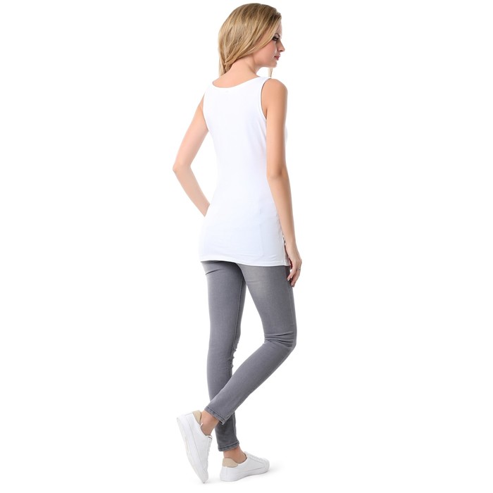 Майка для беременных цвет белый, р-р 46