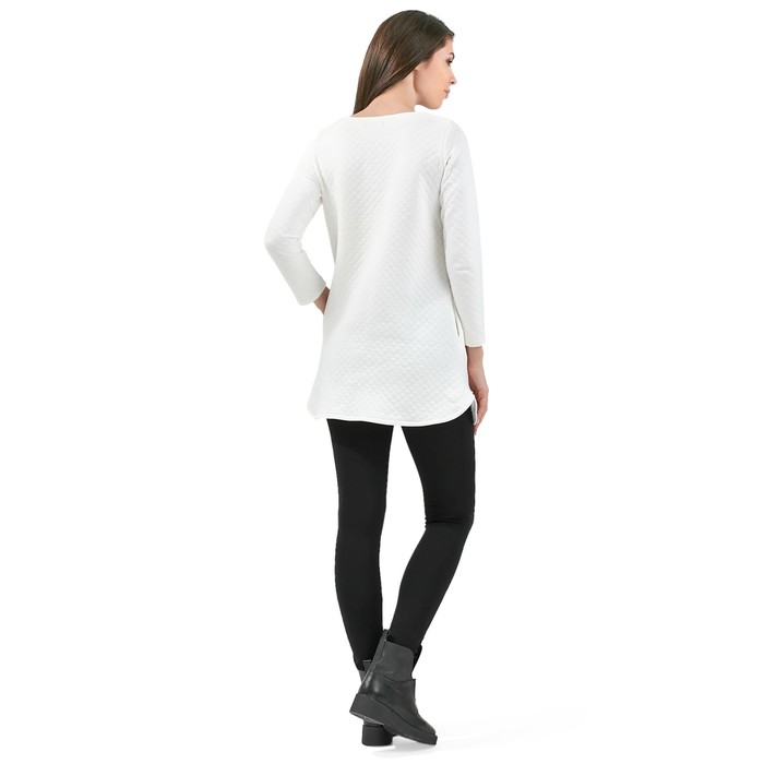 Туника для беременных и кормящих цвет молочный, р-р 44