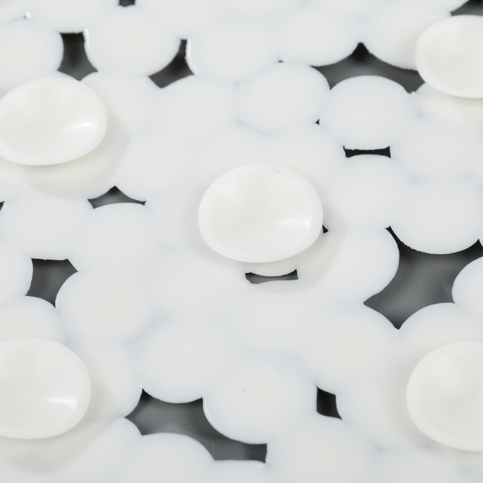 Коврик противоскользящий для ванны "Орхидеи", 66х36 см