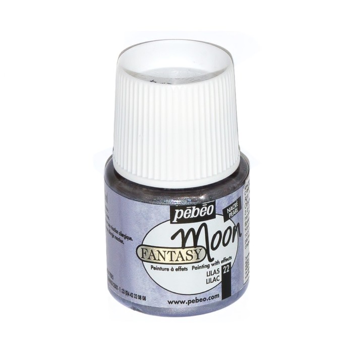 Краска по стеклу и керамике 45мл Pebeo Fantasy Moon 167022 сиреневый