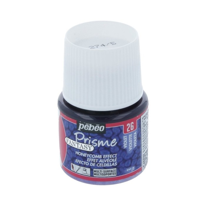 Краска по стеклу и керамике 45мл Pebeo Fantasy Prisme 166026 фиолетовый