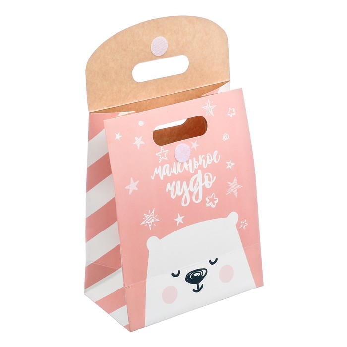 Пакет подарочный «Маленькое чудо», 18 × 23 × 10 см