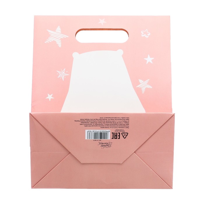 Пакет подарочный «Маленькое чудо», 18 × 23 × 10 см