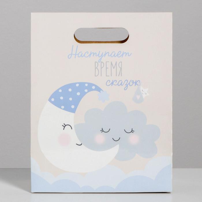 Пакет подарочный «Время сказок», 18 × 23 × 10 см