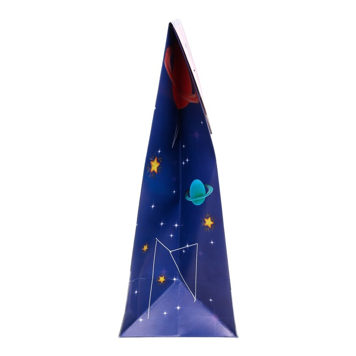 Пакет подарочный «Самому храброму», 26 × 32 × 12 см