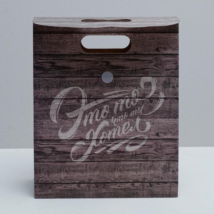 Пакет подарочный «Это то, что ты хотел», 26 × 32 × 12 см