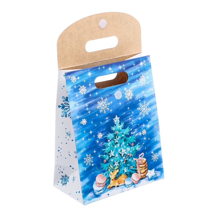 Пакет подарочный «Волшебного Нового Года!», 18 × 23 × 10 см