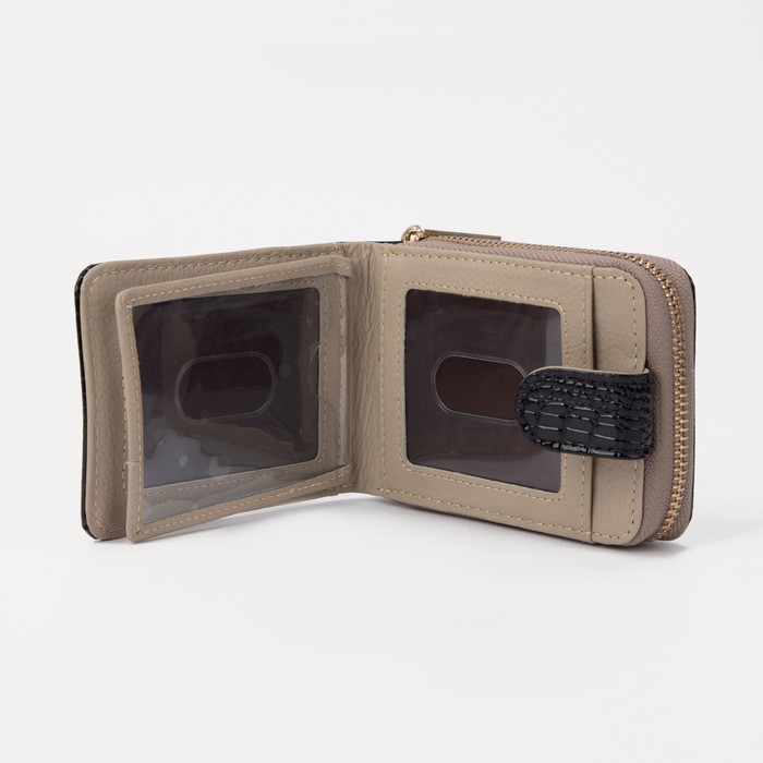 Визитница, 12 кардхолдеров, цвет чёрный