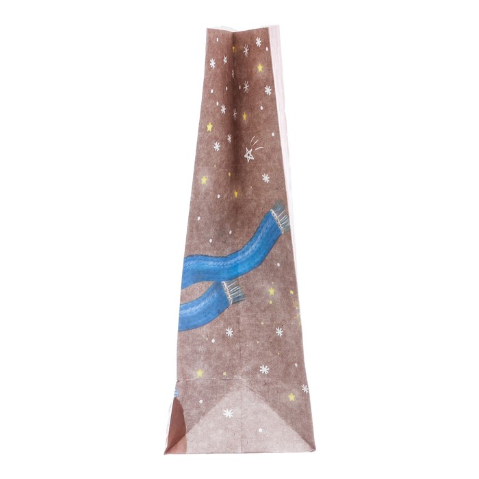 Пакет подарочный без ручек «Волшебных мгновений», 10 × 19,5 × 7 см