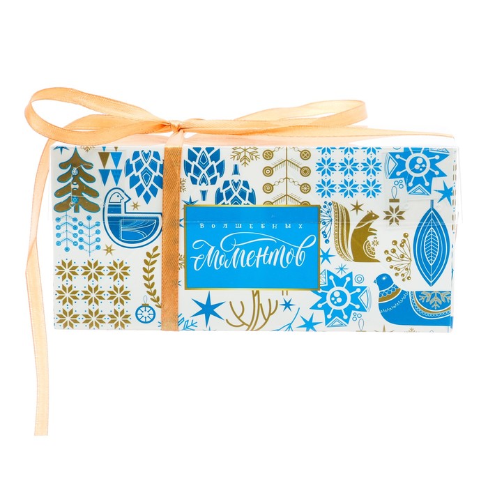 Коробка для капкейка «Волшебных моментов», 8 х 16 х 7,5 см