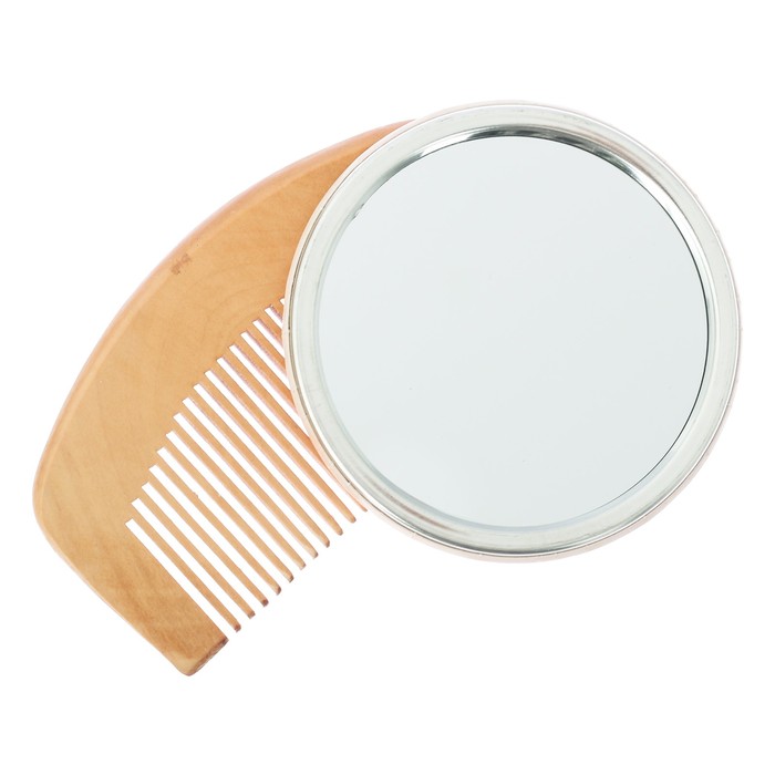 Набор зеркало с расческой "Черная кошка"