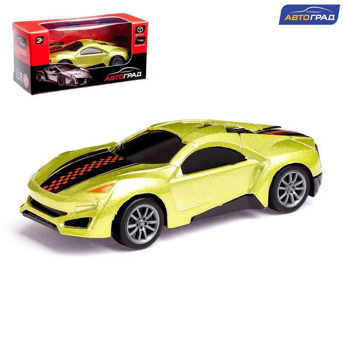 Машина металлическая "Суперкар", масштаб 1:50 , инерция, МИКС