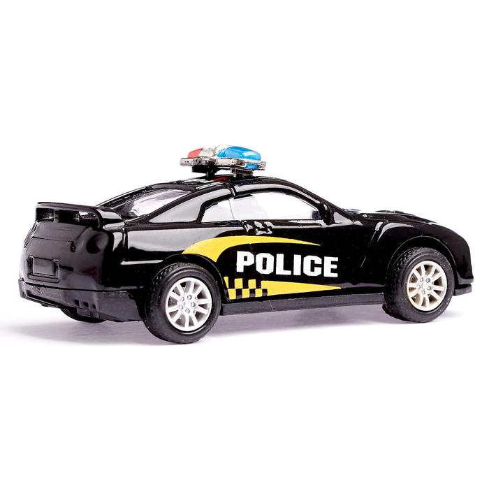 Машина металлическая "Полиция", масштаб 1:50 , инерция, МИКС