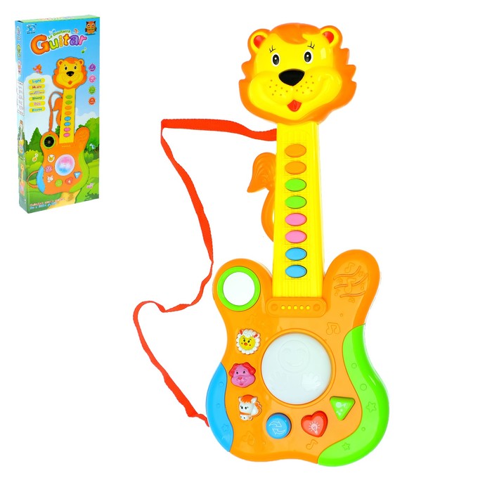 Гитара "Львёнок", световые и звуковые эффекты