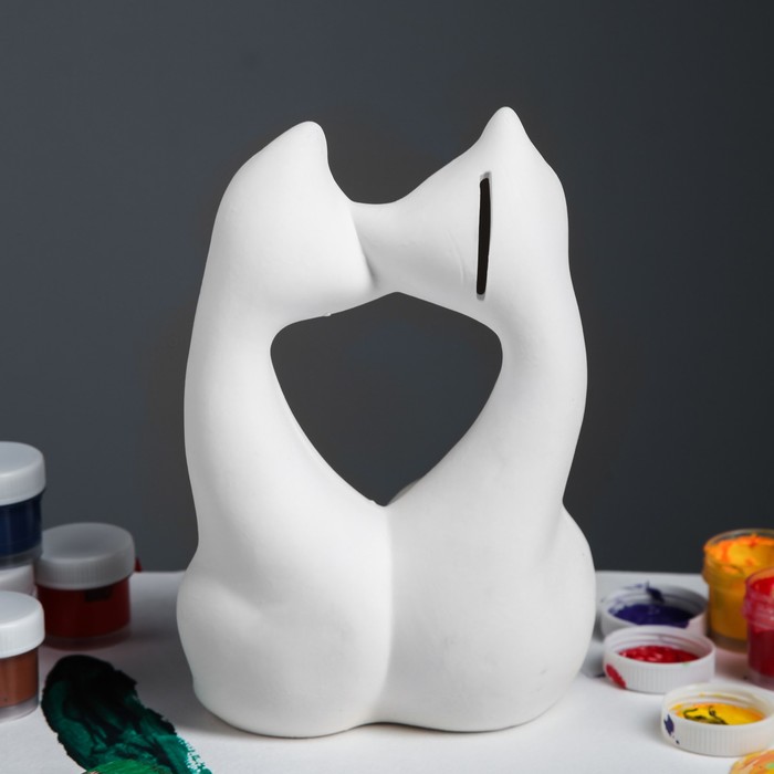 Копилка "Поцелуй" под роспись