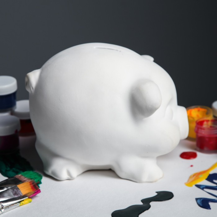 Копилка "Свинка Тушка", под роспись