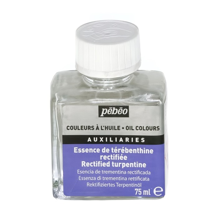 Разбавитель для масляных красок 75мл Pebeo терпентиновый 650301