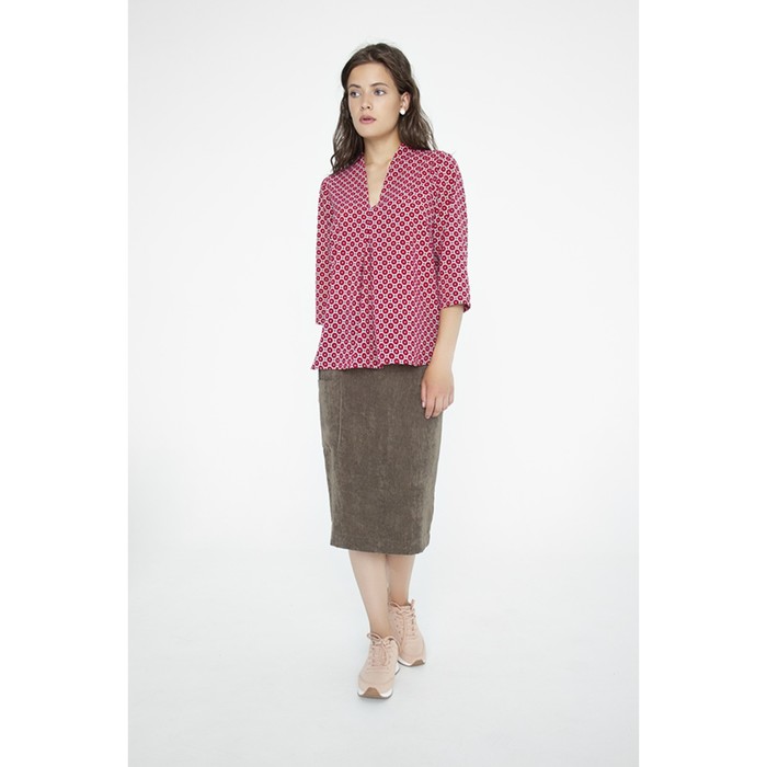 Юбка женская, размер 44, цвет хаки