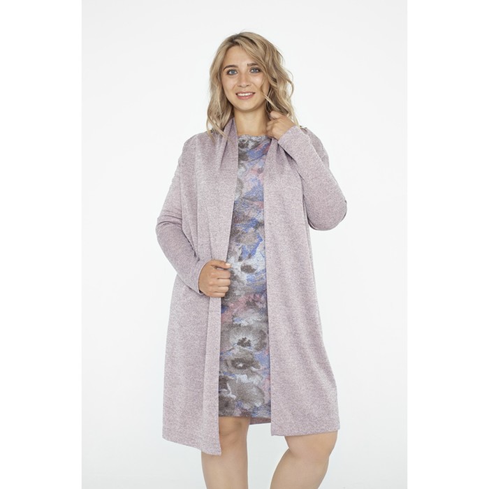 Комплект женский, размер 54, цвет розовый/голубой