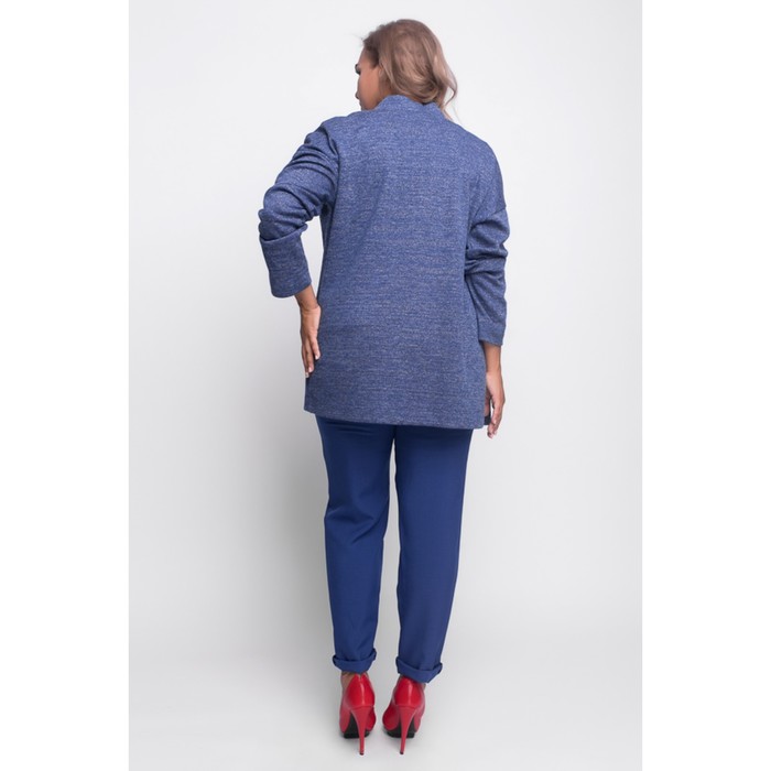 Брюки женские, размер 56, цвет синий