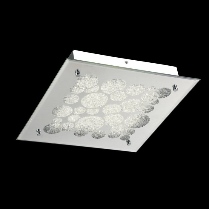 Светильник Glitter - x18W LED 1260 LM хром 35x35x6,5см