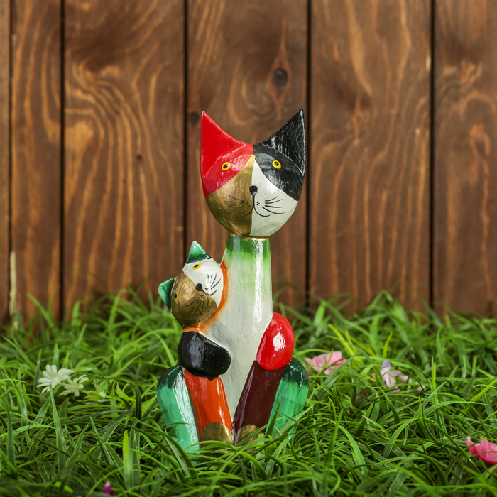 Сувенир дерево "Милая парочка" 9х3х20 см