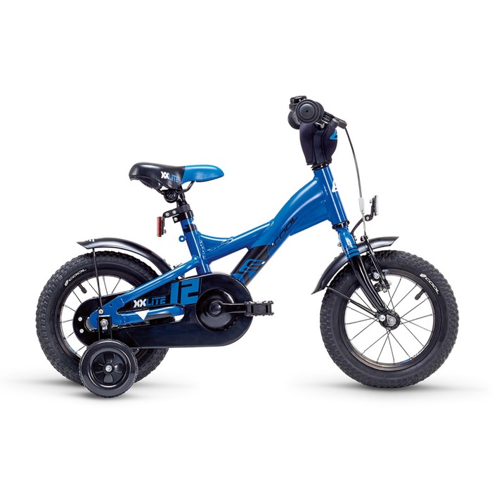 Велосипед 12" SCOOL XXlite, 2018, alloy, цвет синий