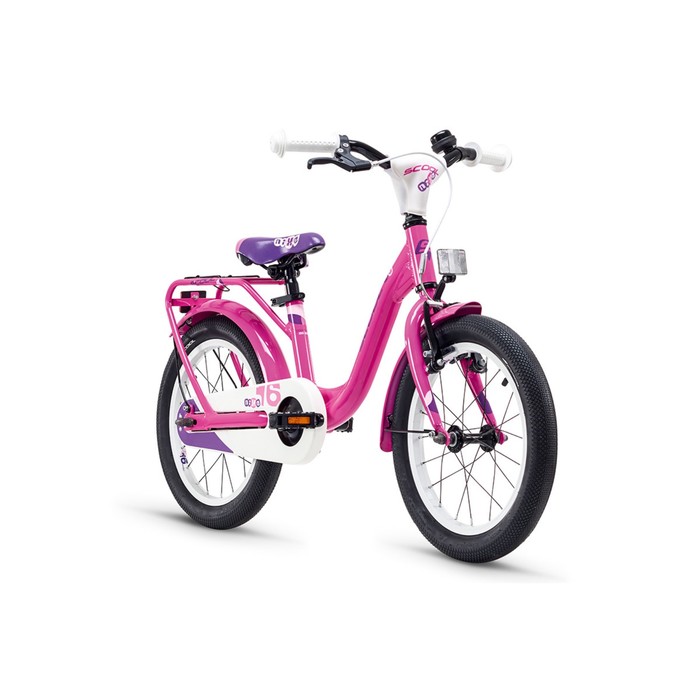Велосипед 16" SCOOL niXe, 2018, alloy, цвет розовый