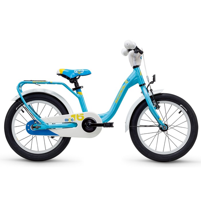 Велосипед 16" SCOOL niXe, 2018, alloy, цвет голубой