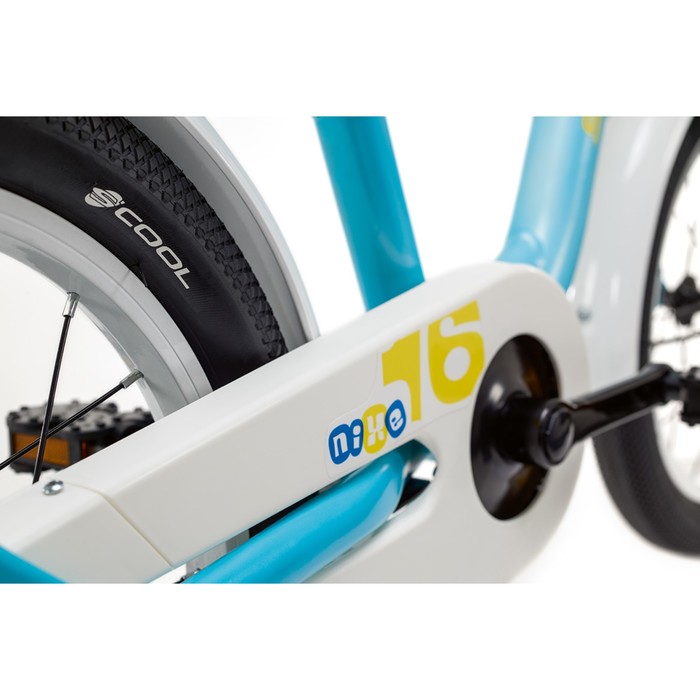 Велосипед 16" SCOOL niXe, 2018, alloy, цвет голубой