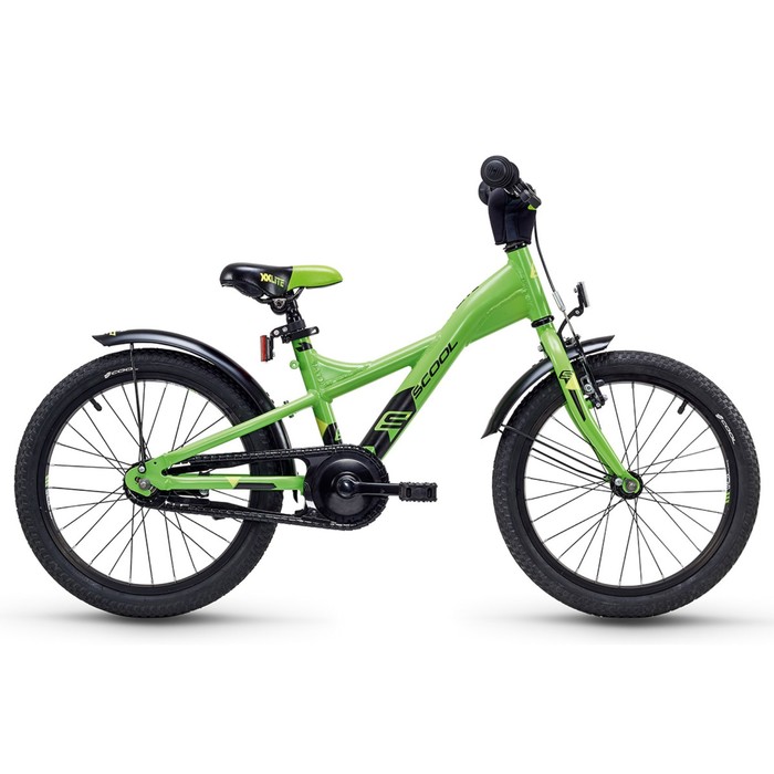 Велосипед 18" SCOOL XXlite, 2018, alloy, цвет зеленый