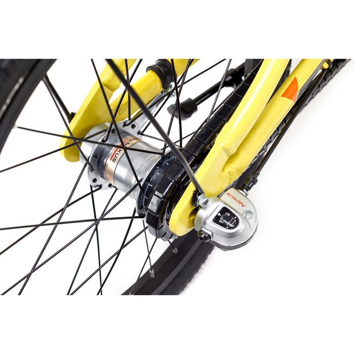 Велосипед 18" SCOOL XXlite 18, 3 alloy, желтый