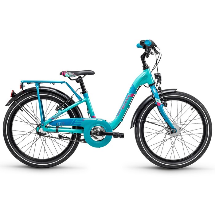 Велосипед 20" SCOOL chiX alloy, Nexus, 2018, цвет голубой