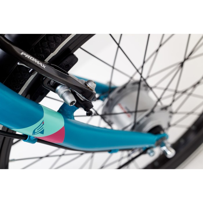 Велосипед 20" SCOOL chiX alloy, Nexus, 2018, цвет голубой