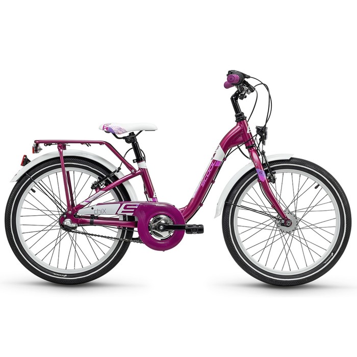 Велосипед 20" SCOOL chiX alloy, Nexus, 2018, цвет фиолетовый