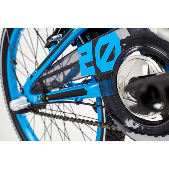 Велосипед 20" SCOOL XXlite alloy, Nexus, 2018, цвет голубой