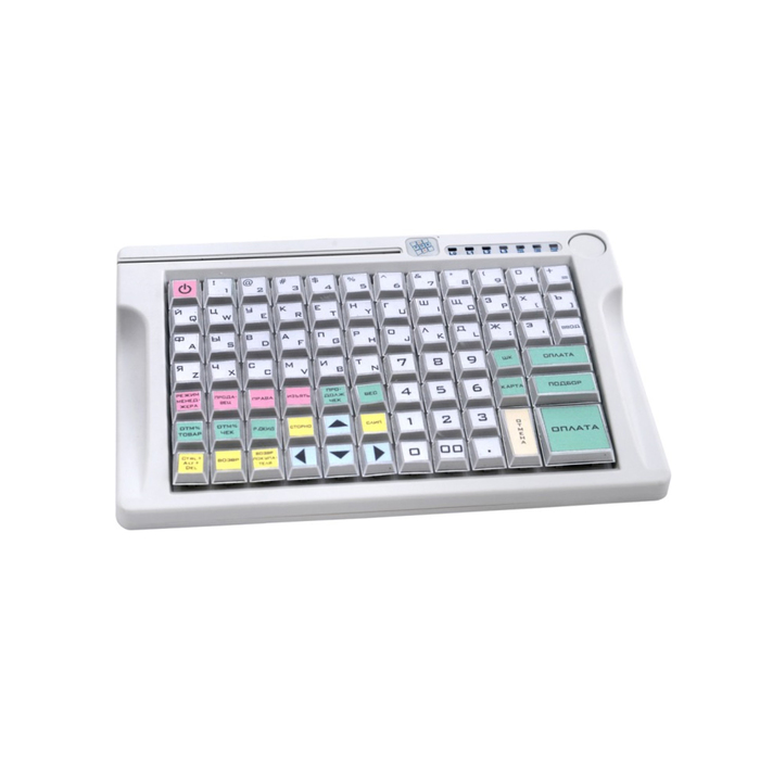 Клавиатура программируемая LPOS-084-M12(PS/2) Key, черная