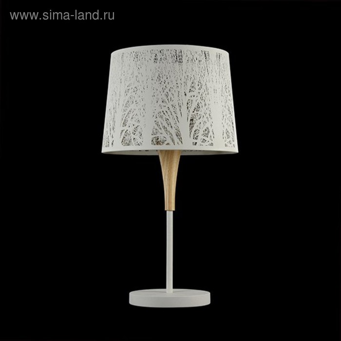 фото Настольная лампа lantern 1x40вт e27 белый 35x35x62см maytoni