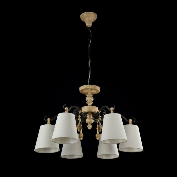 Люстра Cipresso 6x40Вт E14 бежевый 62x62x82см