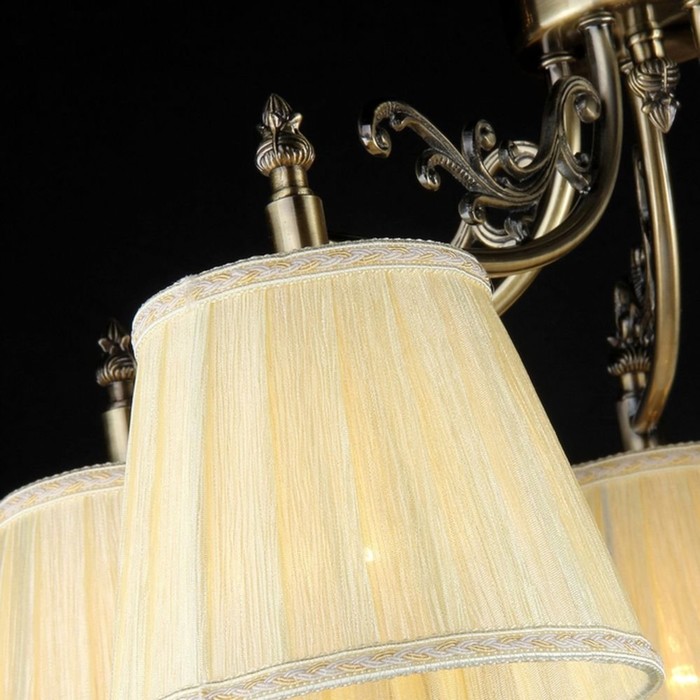 Люстра Vesta 5x40Вт E14 бронза 55x55x86см