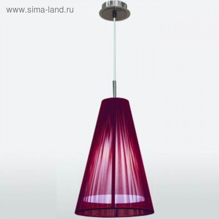 

Светильник Kataniya 1x75Вт E27, бордовый 25x25x34 см