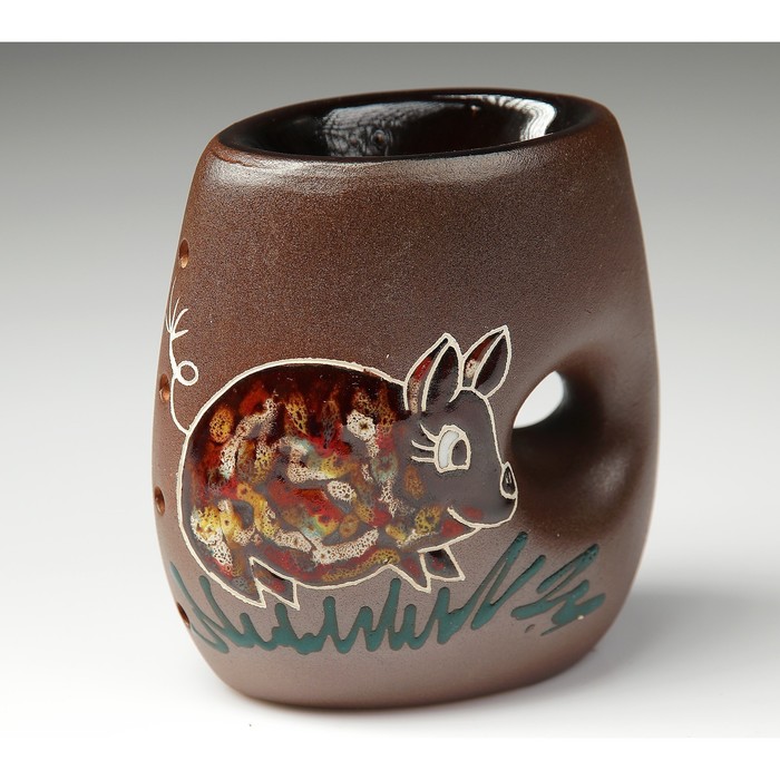 Аромалампа "Свинка" плоская МИКС