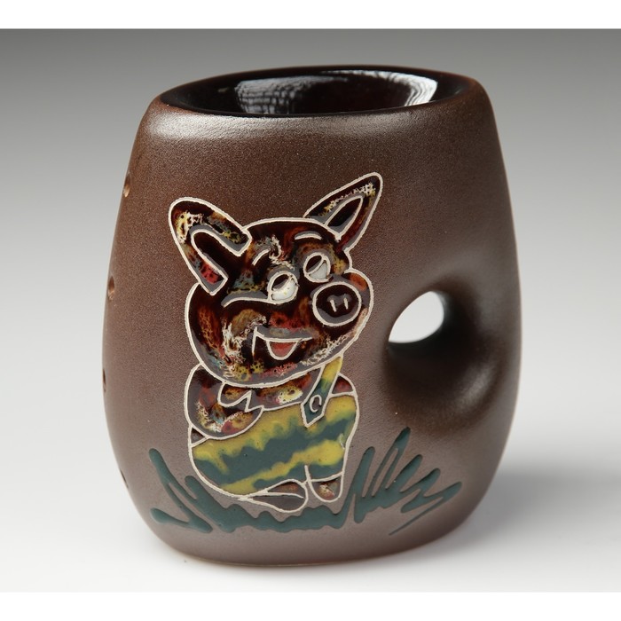 Аромалампа "Свинка" плоская МИКС