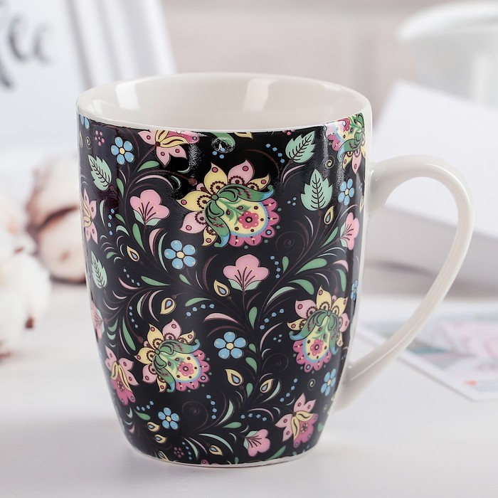 Кружка 330 мл "Чудные цветы"