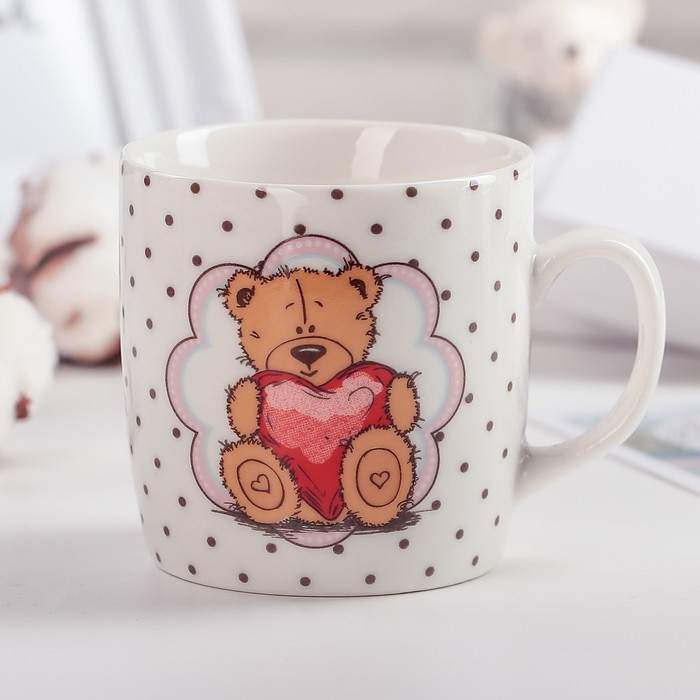 Кружка 170 мл "Мишуткино сердце"