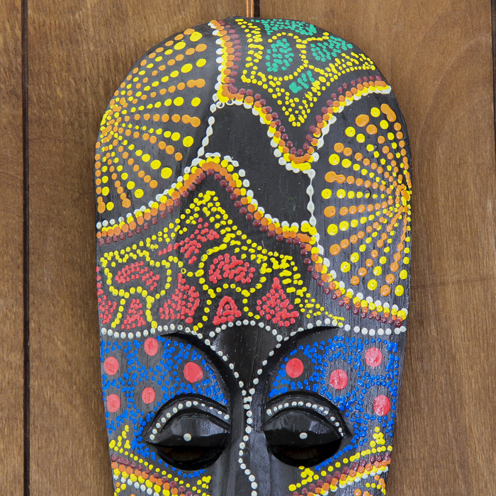 Маска дерево "Краски" 3х12х30 см