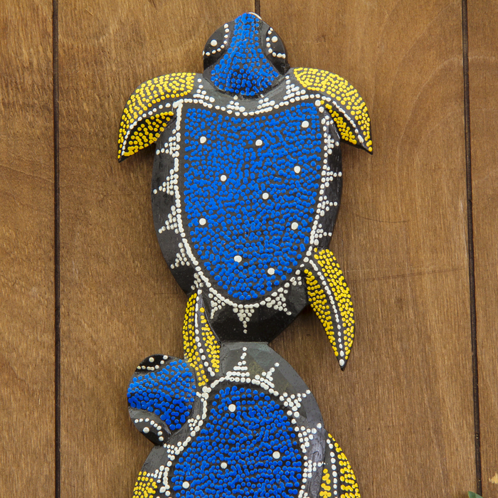 Панно настенное "Морские черепашки" 15х1,1х50 см